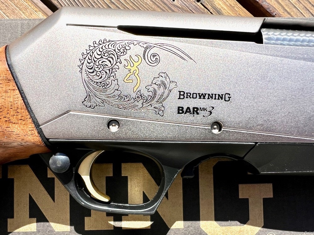 Browning BAR MK3 Hunter .300 Win Mag  24" NIB 2024  NICE WOOD+-img-6