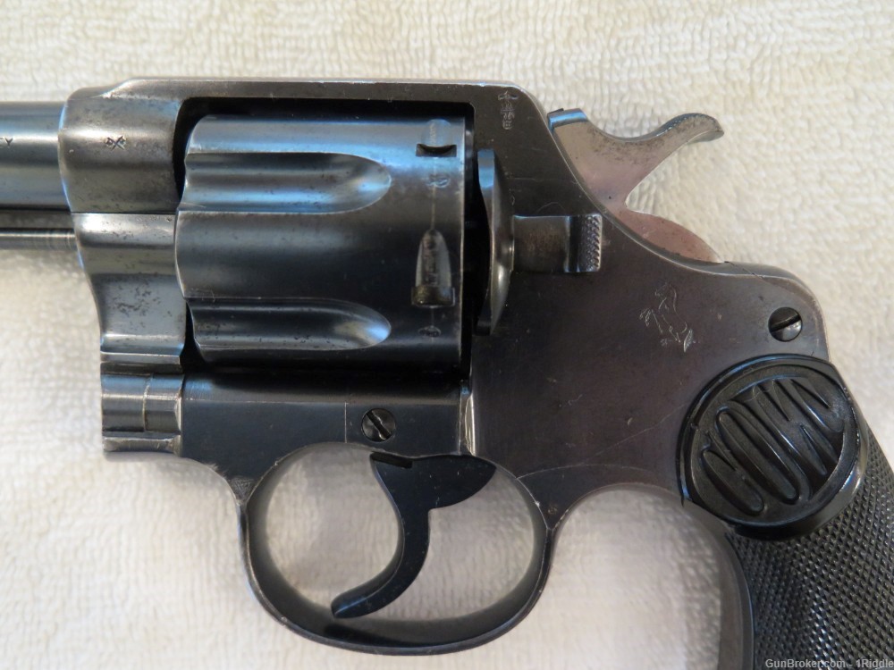 Colt New Service WWI British Contract revolver in .455 Elley (.455 Webley)-img-2