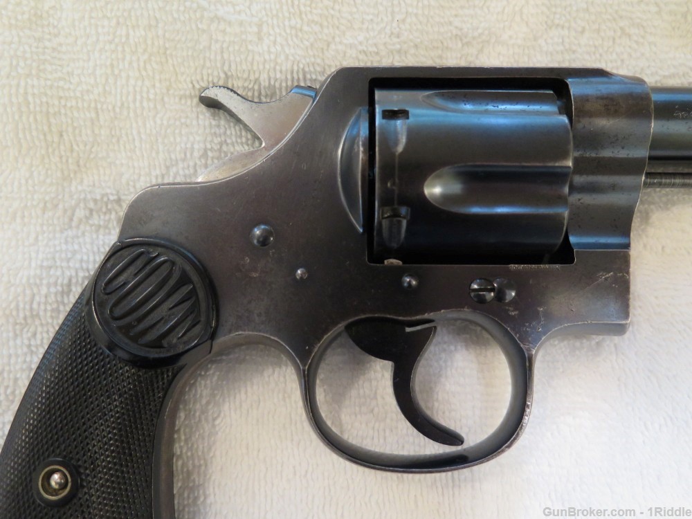 Colt New Service WWI British Contract revolver in .455 Elley (.455 Webley)-img-11