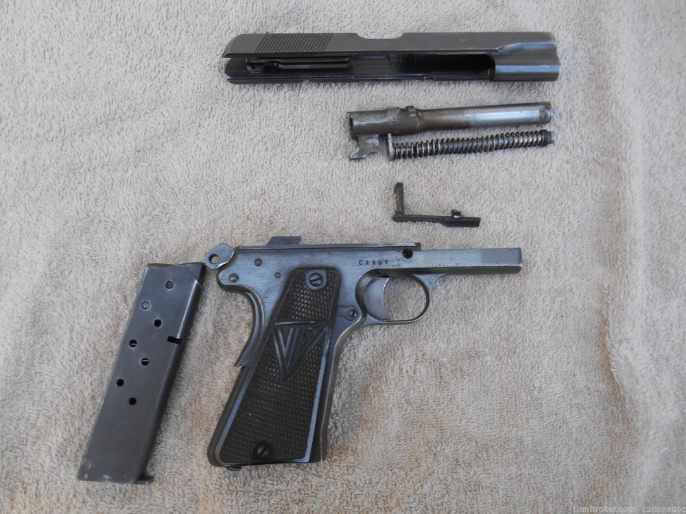 Radom VIS P35(p) Type 1 Slotted Pistol Mfg. in Poland by German Occupation -img-7