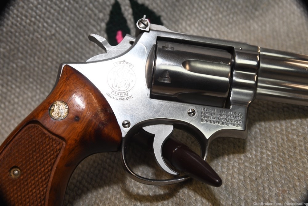 Smith & Wesson S&W Model 66 no dash 357 Mag polished super cond 1972-img-2