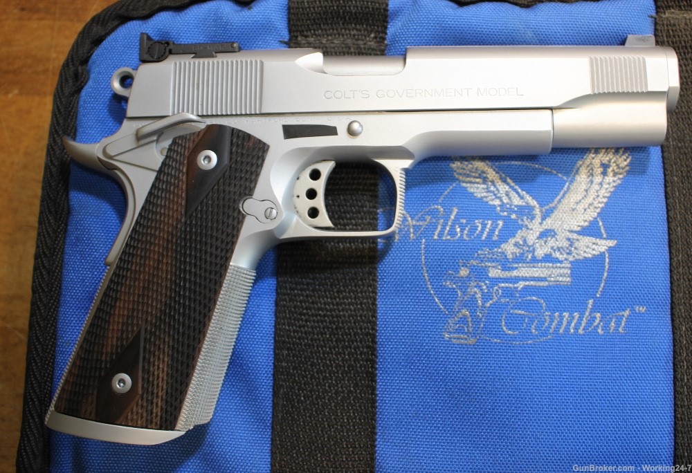 Wilson Combat Custom Colt MKIV 1911 45ACP Tactical Elite Full Size Handgun-img-4