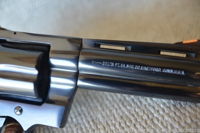Colt Python 357 Mag as NEW 4 inch BBL SUPER COND-img-4