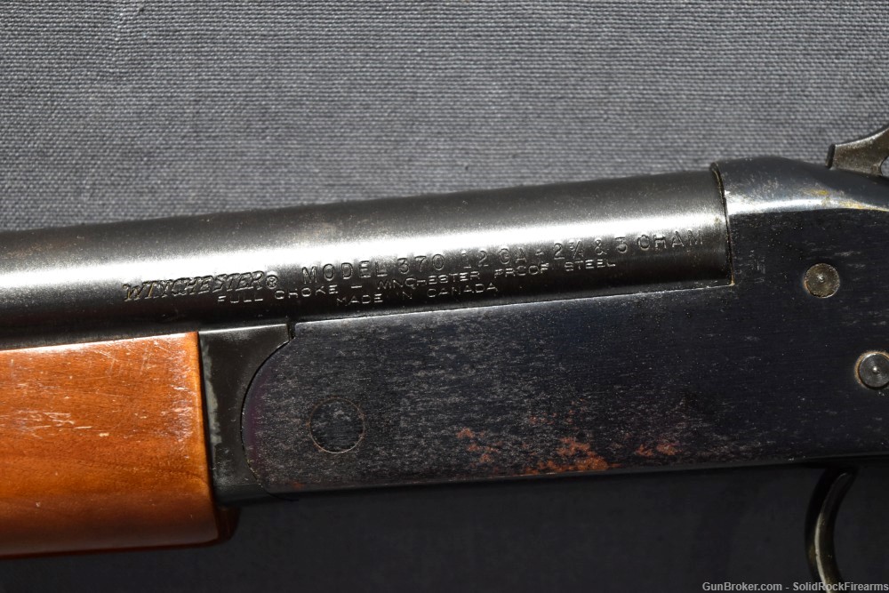 Winchester 370, 12 Gauge Single Shot, Full Choke-img-11