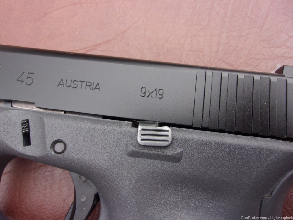 Glock 45 GF 9mm 4" Semi Auto w/ GREY Frame 99.9% Maybe Unfired $1START-img-7