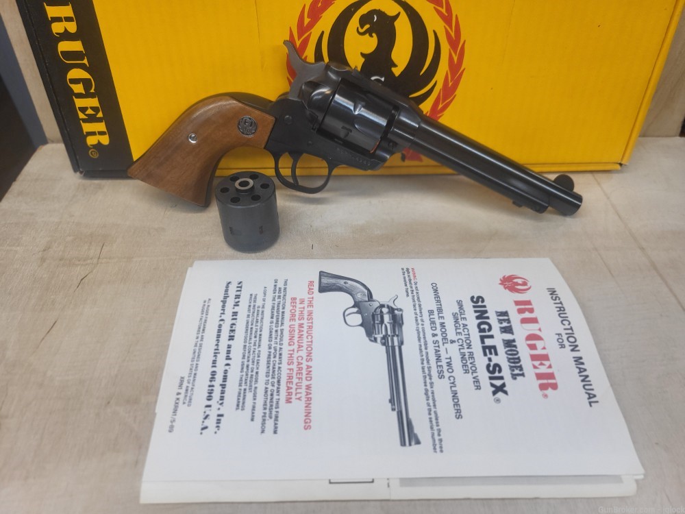 Ruger NM Single Six,.22LR/.22WMRF, USED-img-4