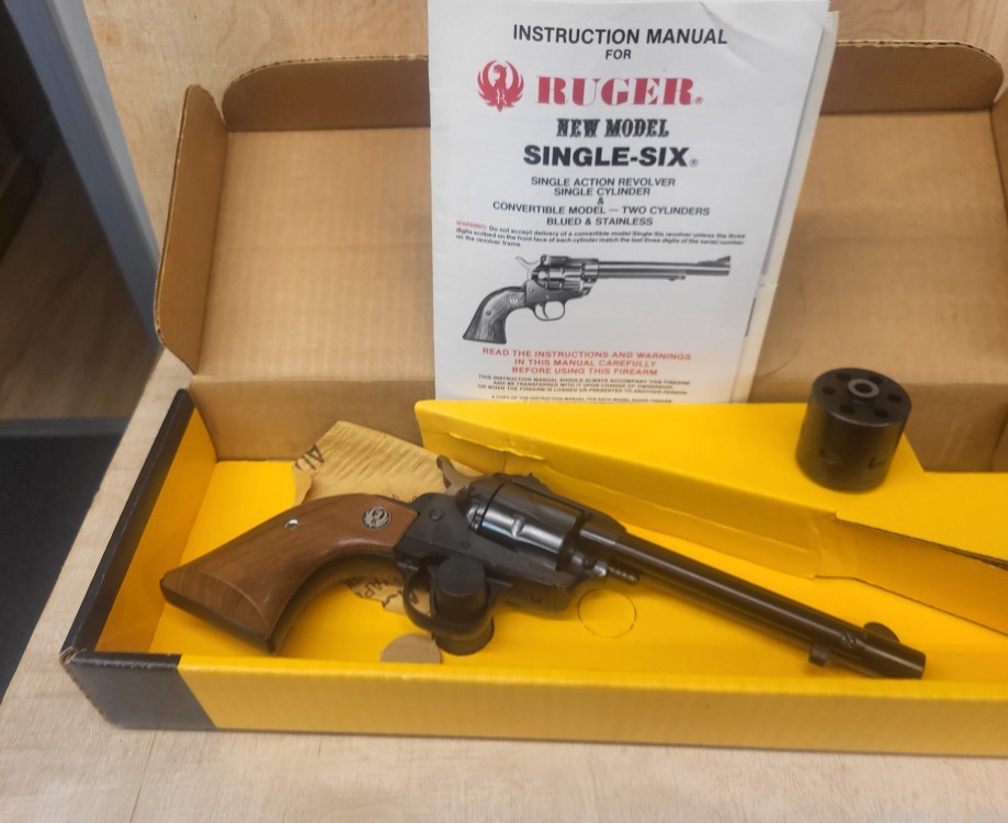 Ruger NM Single Six,.22LR/.22WMRF, USED-img-0
