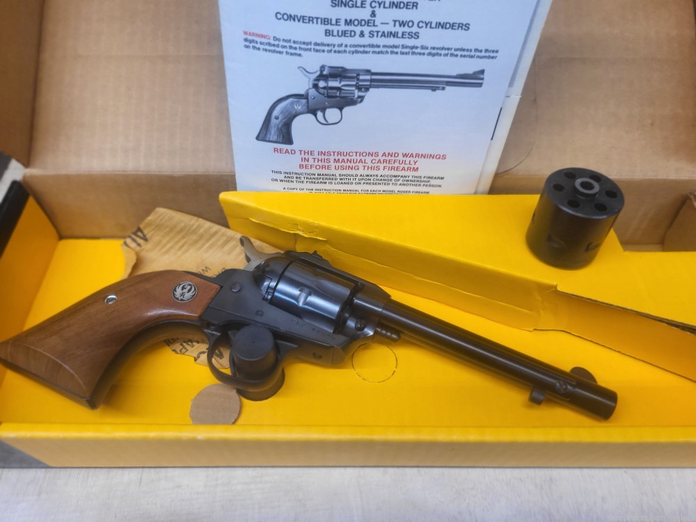 Ruger NM Single Six,.22LR/.22WMRF, USED-img-2