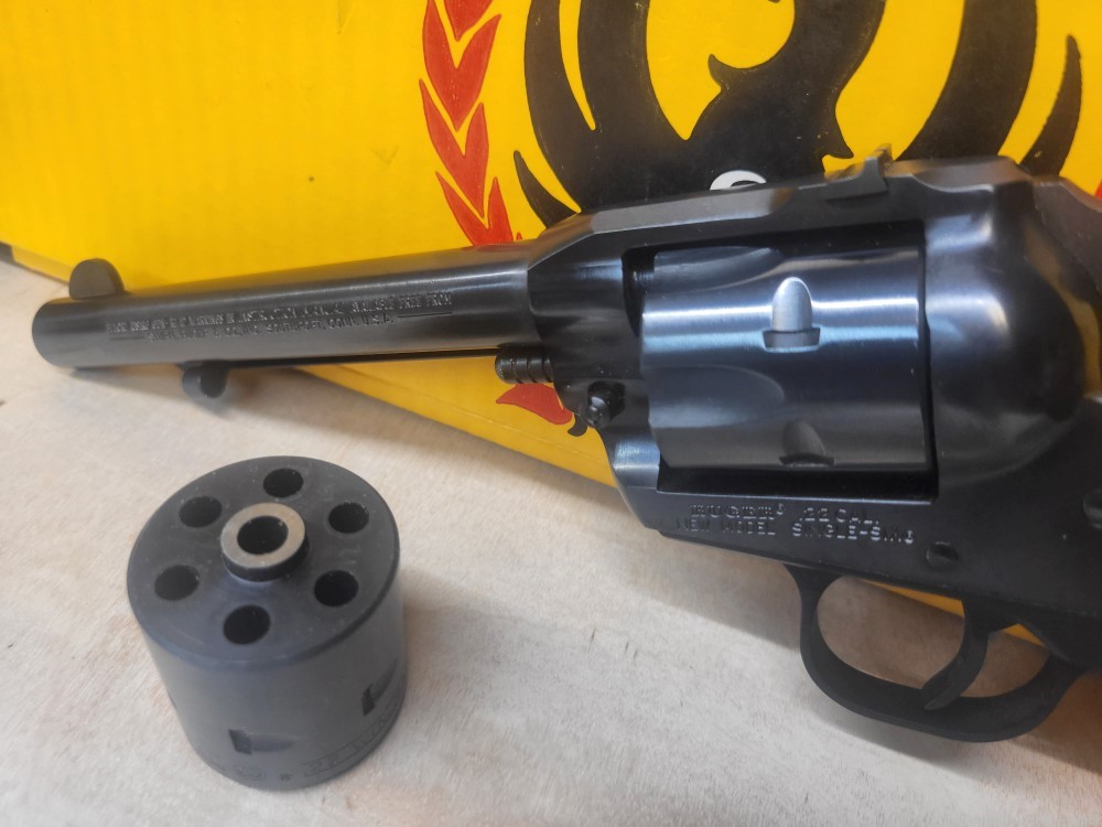 Ruger NM Single Six,.22LR/.22WMRF, USED-img-8