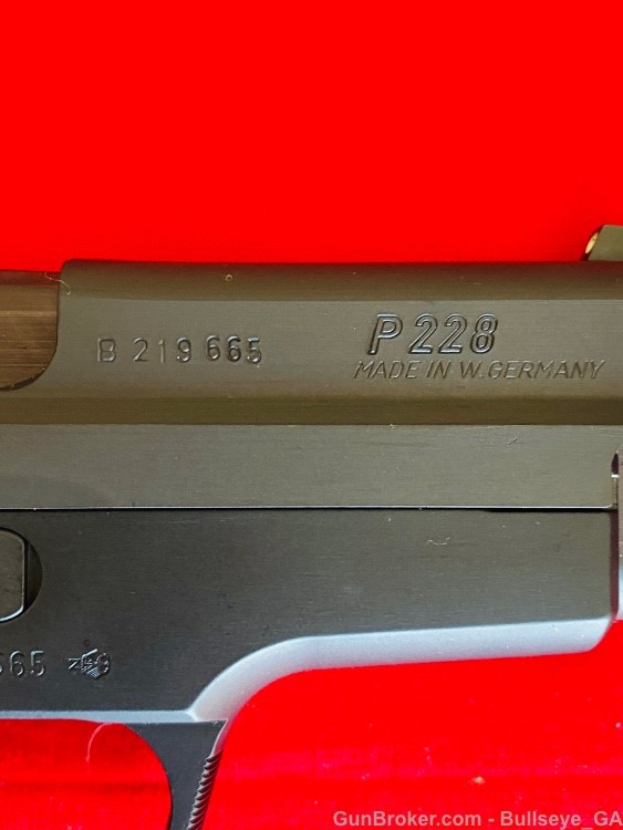 Sig Sauer P228 West German Collector Set -RARE Nickel, 2-Tone, Nitron Black-img-90
