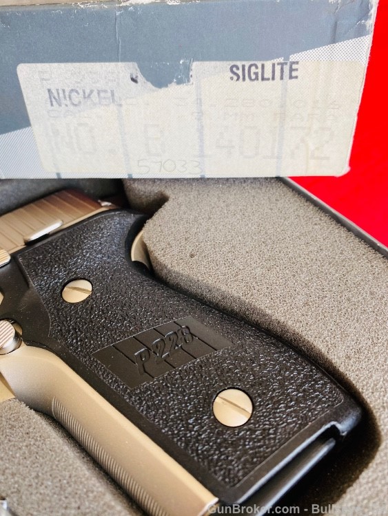 Sig Sauer P228 West German Collector Set -RARE Nickel, 2-Tone, Nitron Black-img-7