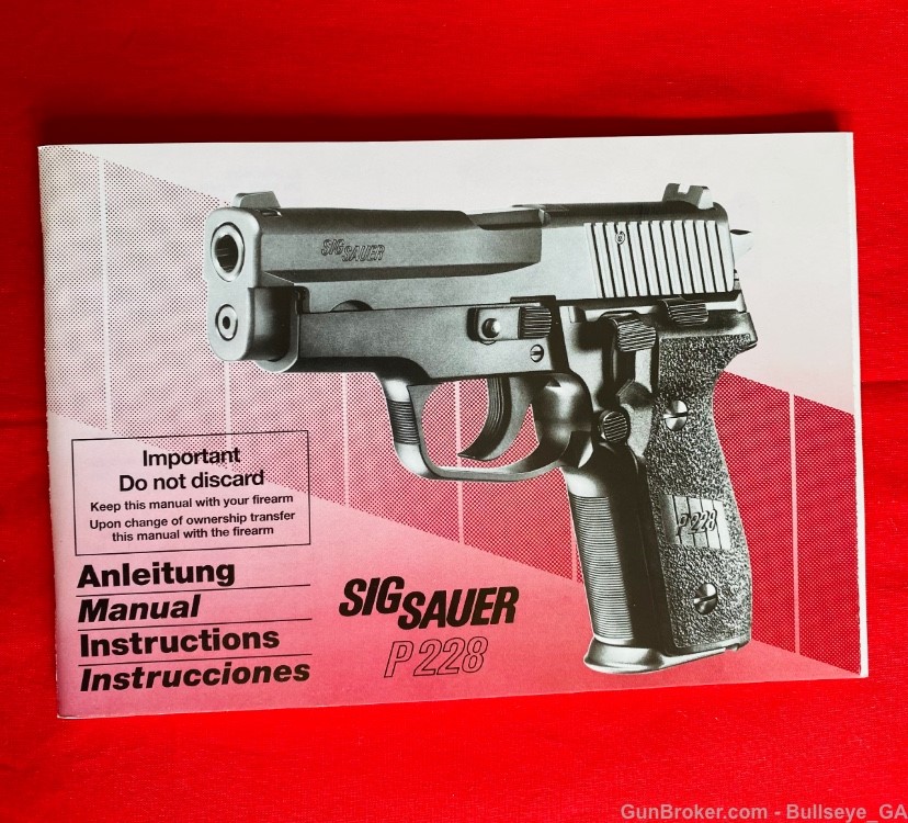 Sig Sauer P228 West German Collector Set -RARE Nickel, 2-Tone, Nitron Black-img-47