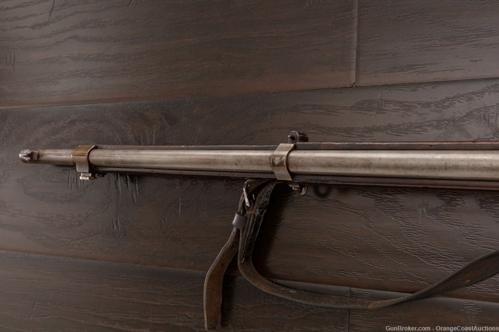 Antique Austrian Steyr Mannlicher Model 1888 Straight Pull Rifle Chilean-img-14