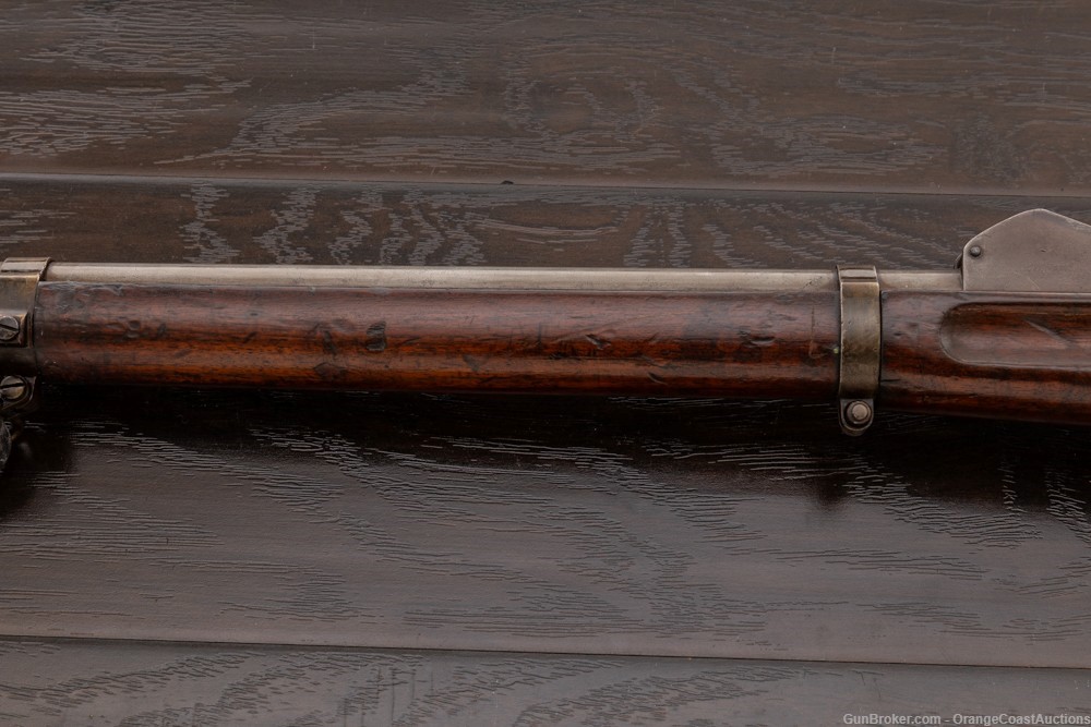 Antique Austrian Steyr Mannlicher Model 1888 Straight Pull Rifle Chilean-img-7
