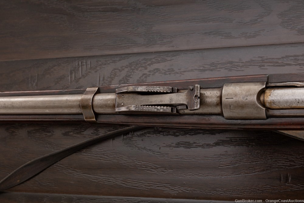 Antique Austrian Steyr Mannlicher Model 1888 Straight Pull Rifle Chilean-img-15