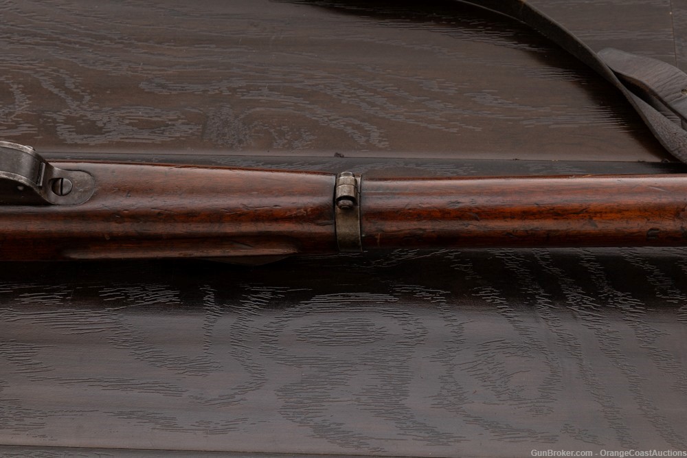 Antique Austrian Steyr Mannlicher Model 1888 Straight Pull Rifle Chilean-img-12