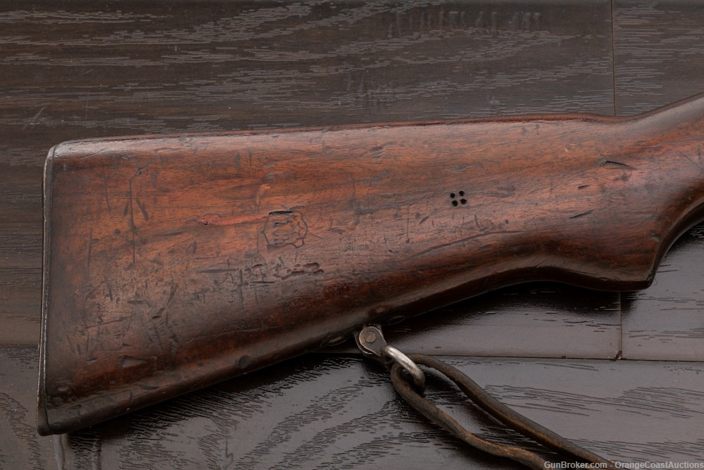 Antique Austrian Steyr Mannlicher Model 1888 Straight Pull Rifle Chilean-img-1