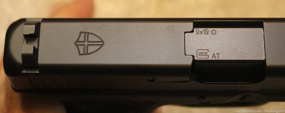 Cold Bore Custom Glock 17 w Templar Slide, Grip Reduction to Glock 19 9mm-img-15