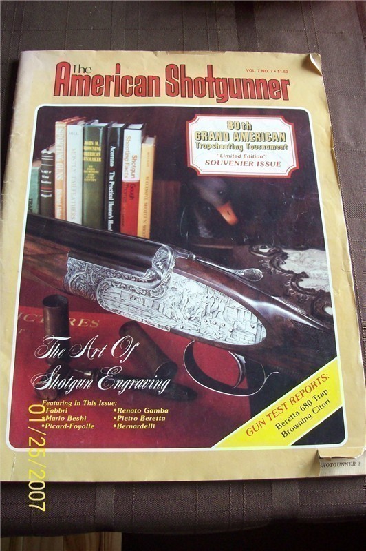 AMERICAN SHOTGUNNER MAGAZINE VINTAGE JULY 1979-img-0