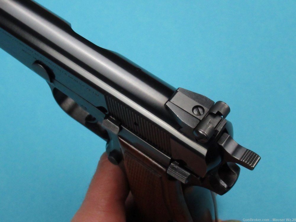 Very Nice 1971 Browning Hi Power Belgian pistol 9mm Luger BHP Mauser-img-24