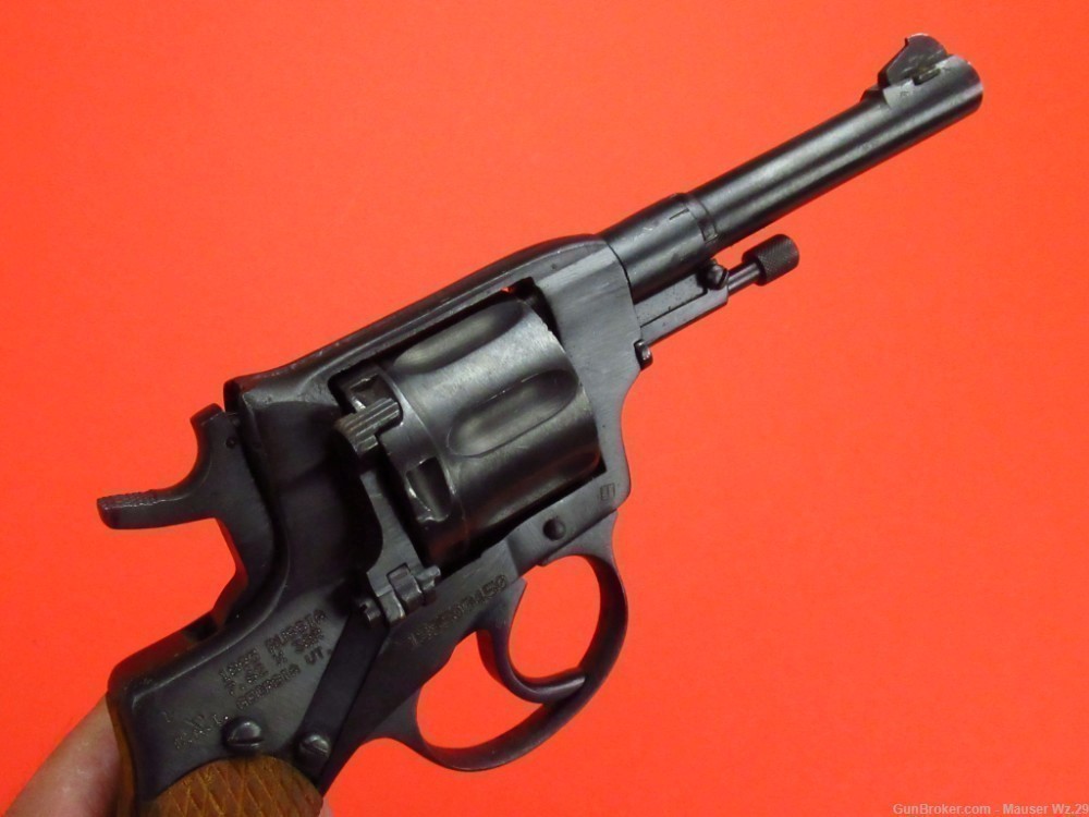 Nice WWII 1930 Russian Tula Nagant revolver M1895 - WW2 7.62mm mosin-img-34