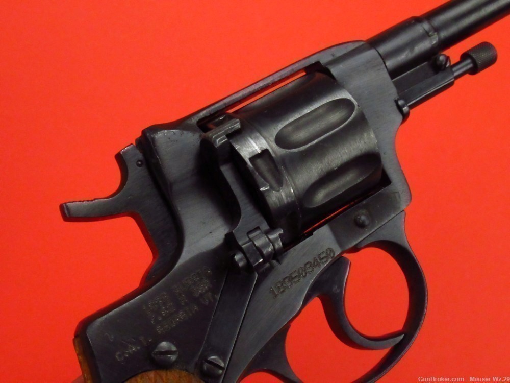 Nice WWII 1930 Russian Tula Nagant revolver M1895 - WW2 7.62mm mosin-img-37