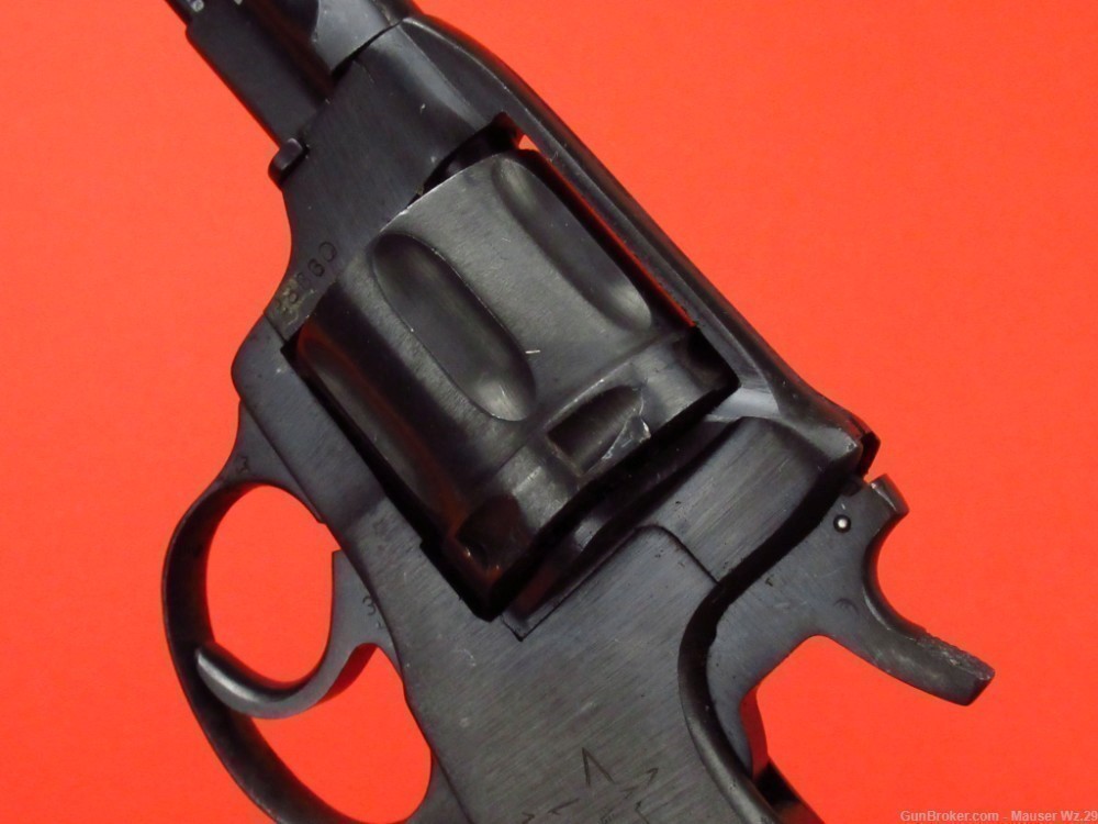Nice WWII 1930 Russian Tula Nagant revolver M1895 - WW2 7.62mm mosin-img-16