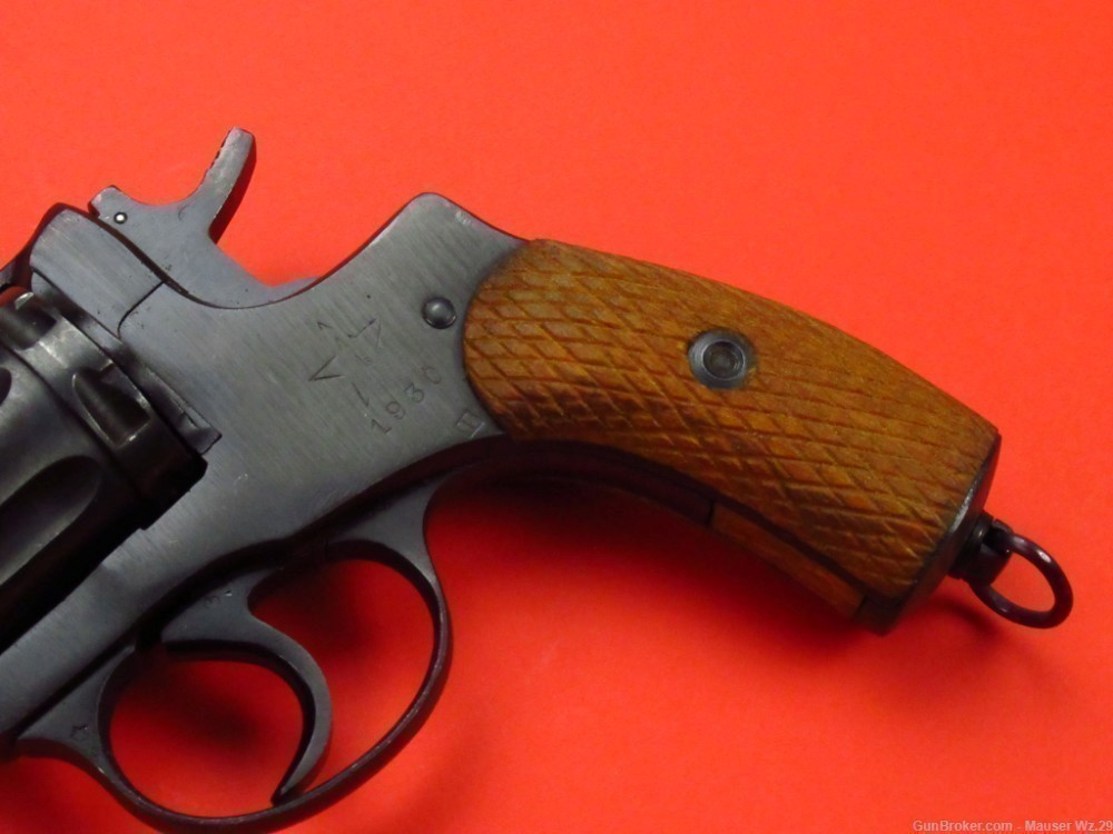 Nice WWII 1930 Russian Tula Nagant revolver M1895 - WW2 7.62mm mosin-img-4