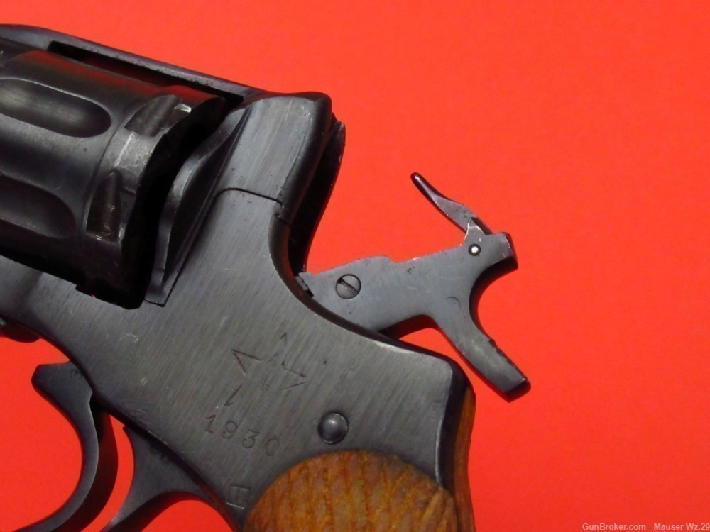 Nice WWII 1930 Russian Tula Nagant revolver M1895 - WW2 7.62mm mosin-img-17