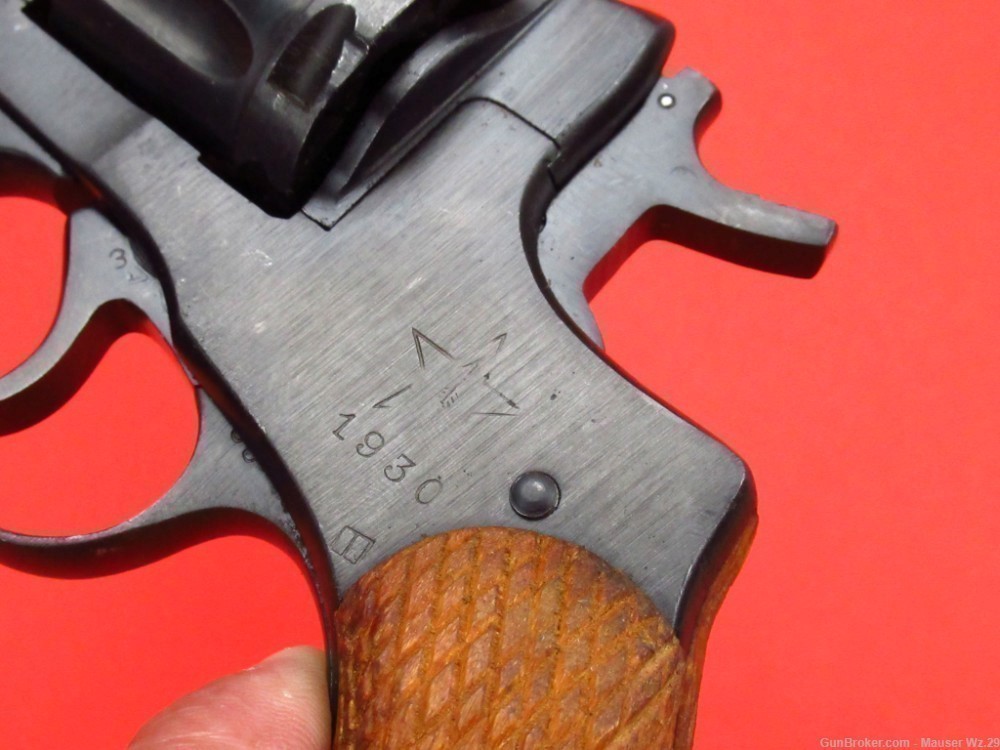 Nice WWII 1930 Russian Tula Nagant revolver M1895 - WW2 7.62mm mosin-img-11