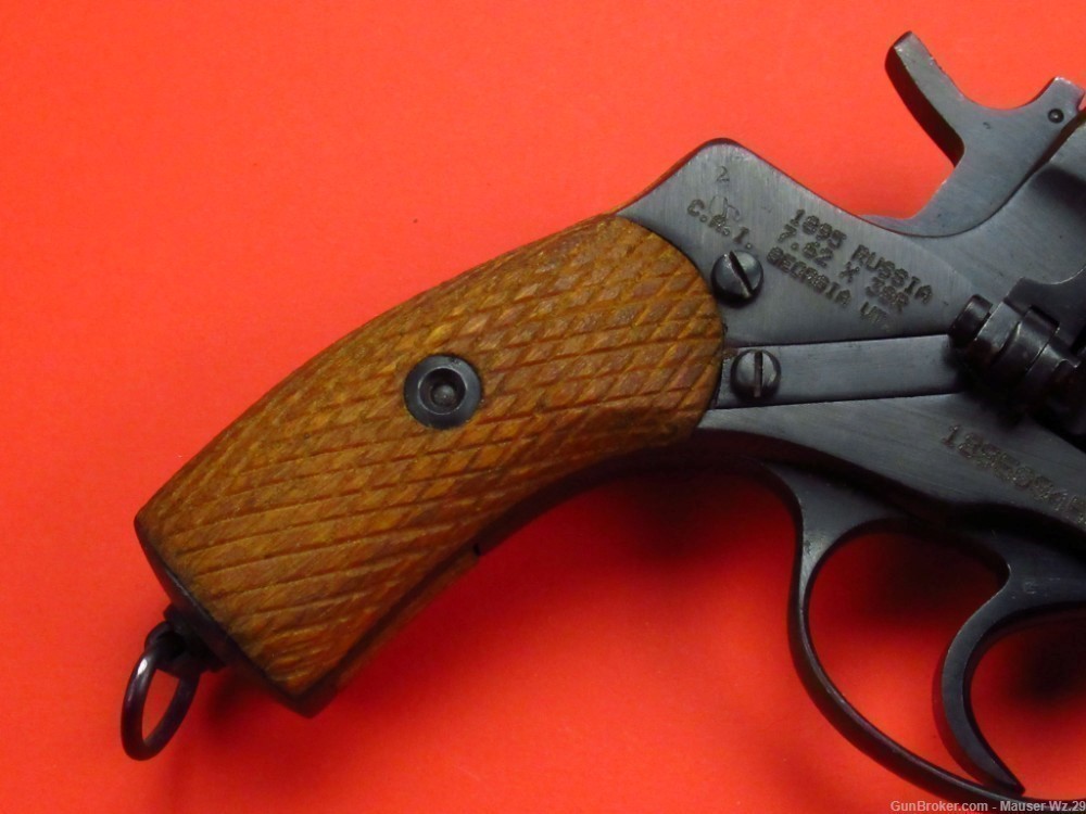 Nice WWII 1930 Russian Tula Nagant revolver M1895 - WW2 7.62mm mosin-img-33