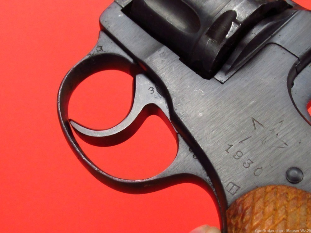 Nice WWII 1930 Russian Tula Nagant revolver M1895 - WW2 7.62mm mosin-img-14