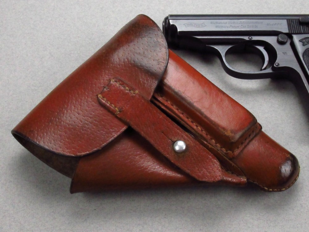 Excellent 1942 WWII Police Walther PPK RIG German pistol 7.65mm P38 PP-img-82