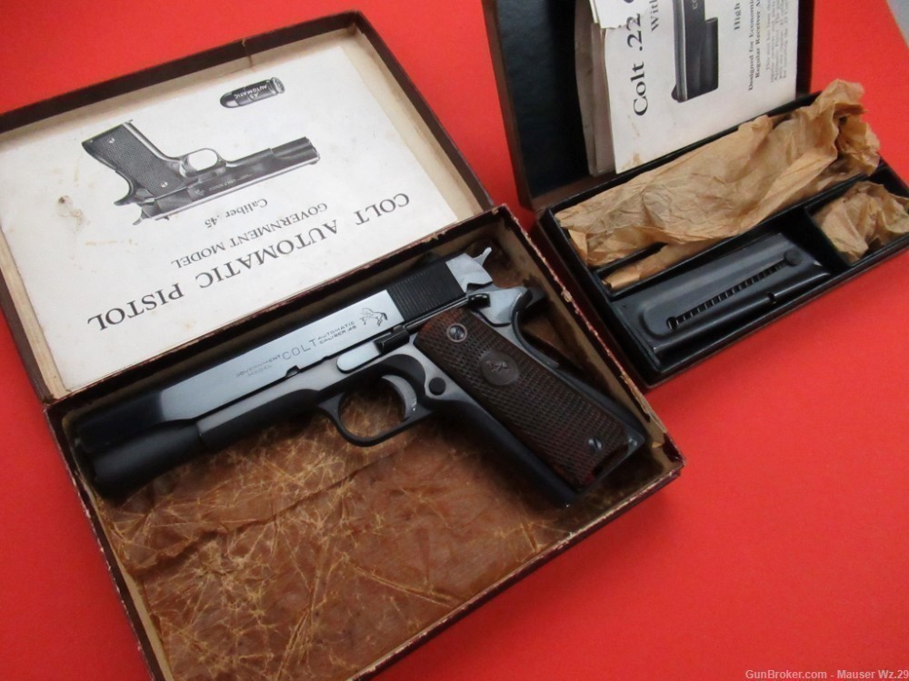 Super Desirable 1949 COLT 1911 Government Automatic .45 ACP , 45 1911a1-img-167