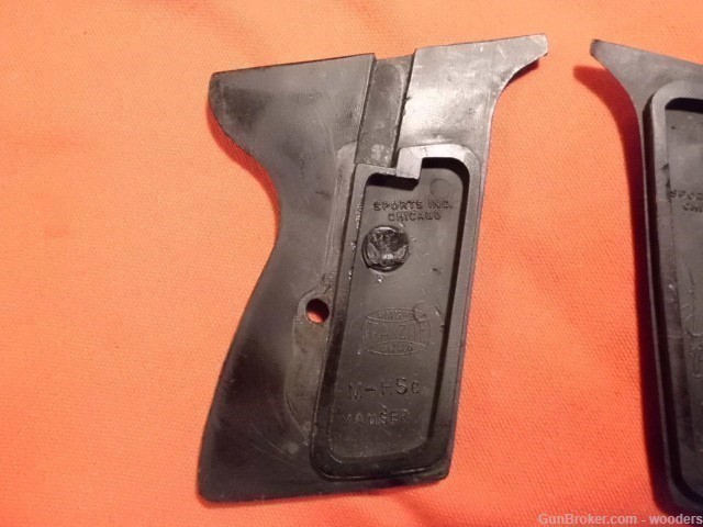 Mauser HSc Vintage Franzite Pistol Grips Grip 32 380 Sports Inc Chicago-img-2