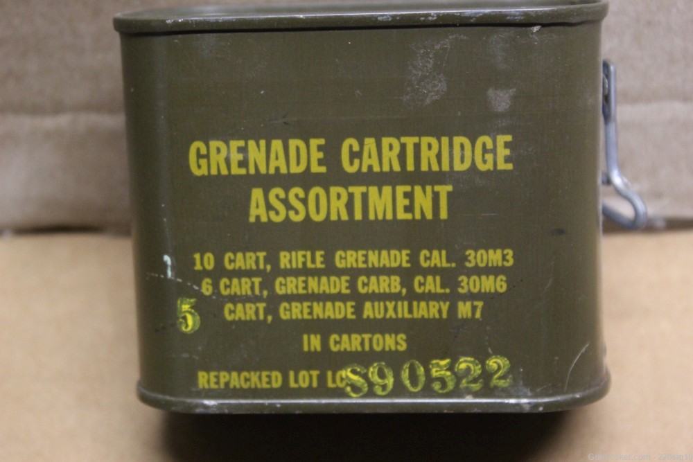 WW2 Grenade Assortment M13 Spam Can Sealed # 3 M3 M6 M7-img-0