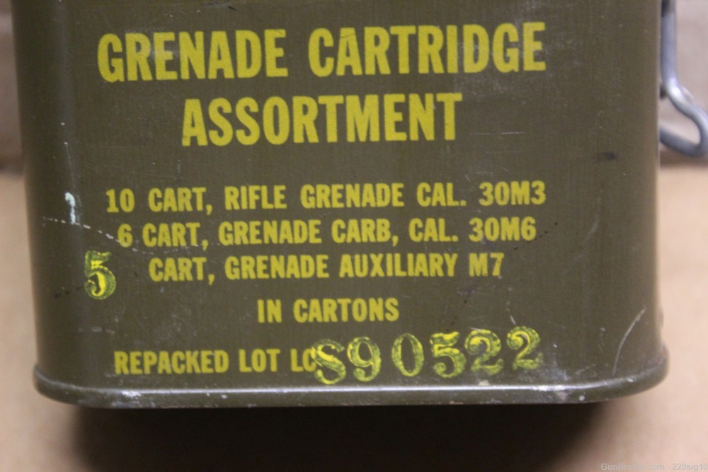 WW2 Grenade Assortment M13 Spam Can Sealed # 3 M3 M6 M7-img-1