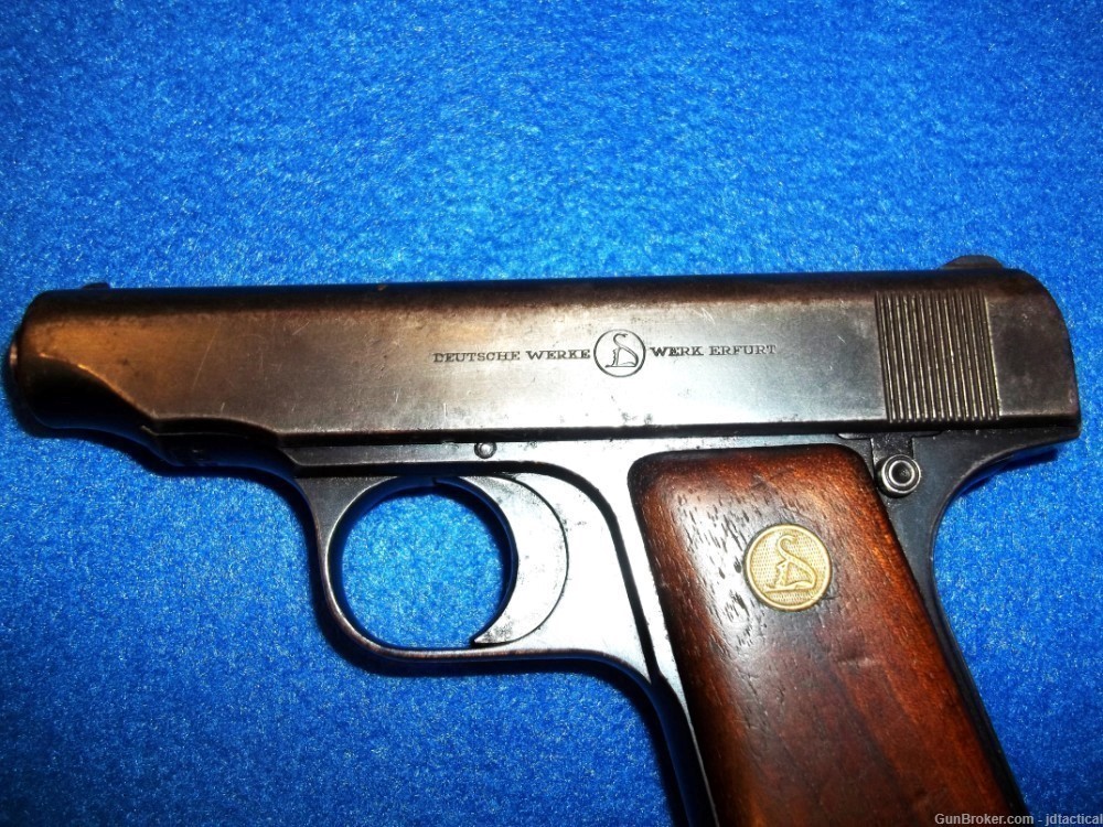 German Ortgeis Werk 6.35 Hammerless Pocket Pistol (Like Eva Brauns)-img-2