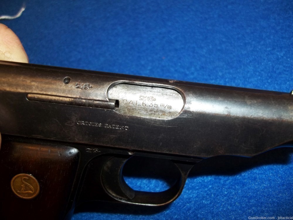German Ortgeis Werk 6.35 Hammerless Pocket Pistol (Like Eva Brauns)-img-4