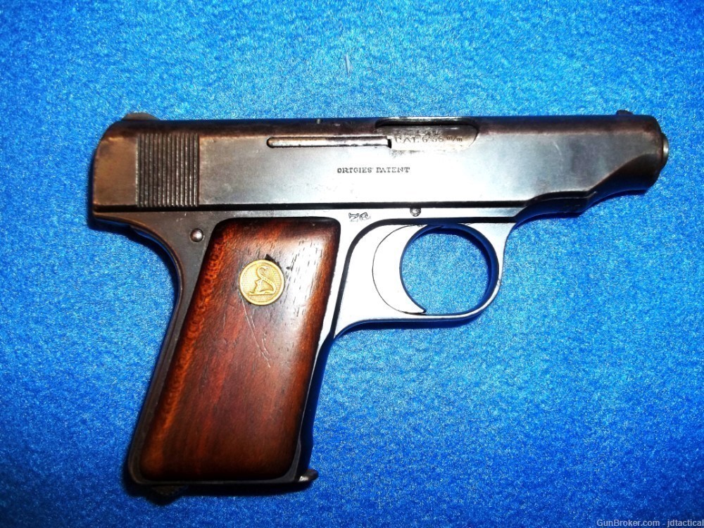 German Ortgeis Werk 6.35 Hammerless Pocket Pistol (Like Eva Brauns)-img-0