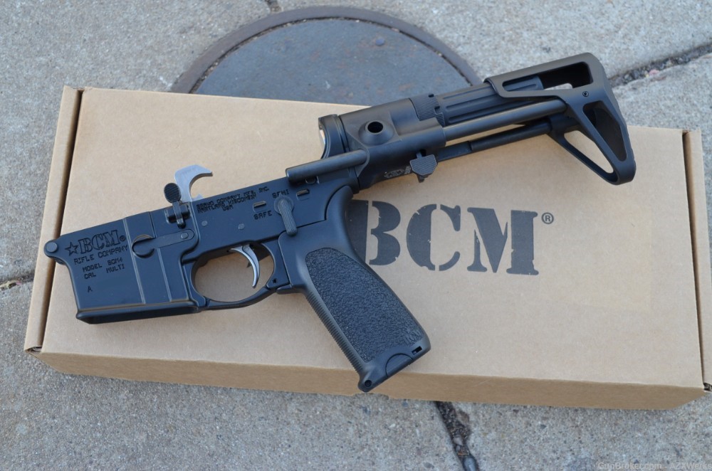 BCM Mod 0 Complete lower w/Maxim CQB Rifle stock G6 AR15 M4 New-img-0