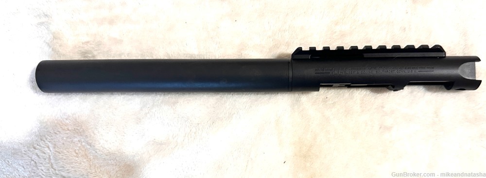 Ruger Mark II integral suppressed upper with universal suppressor-img-5