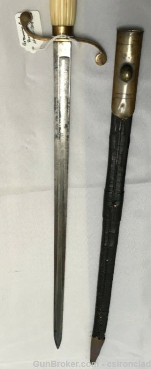 Belt Knife or Dirk, U.S. Naval Officer  period of 1812 - Civil War-img-2