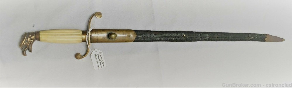 Belt Knife or Dirk, U.S. Naval Officer  period of 1812 - Civil War-img-1