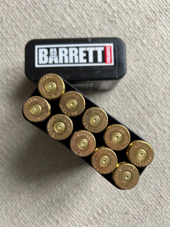 Brass Cartridge Case, .416 Barrett, 8 Boxes of 10-img-1