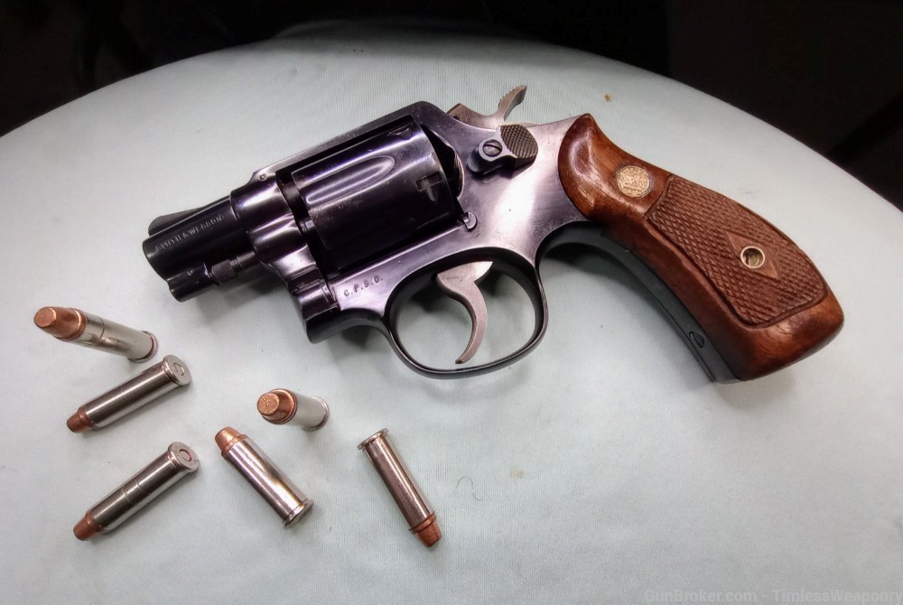 Smith Wesson Model 10 SNUBNOSE Lake Charles LA Police PD 38 S&W Colt 1963-img-0