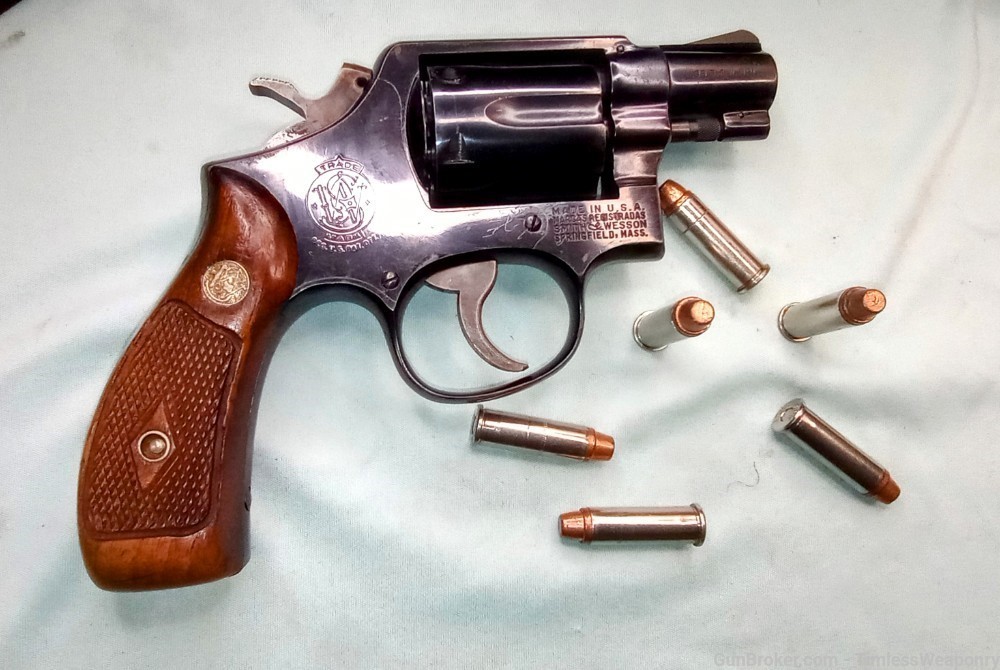 Smith Wesson Model 10 SNUBNOSE Lake Charles LA Police PD 38 S&W Colt 1963-img-4