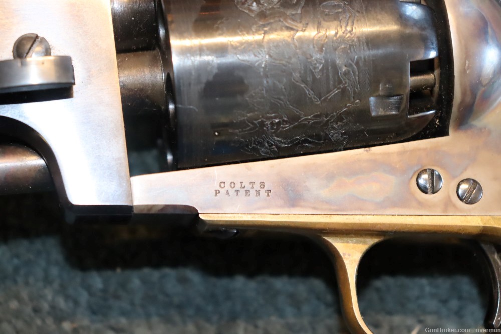 Colt 3rd Model Dragoon Black Powder Revolver Cal. .44 (SN#23053)-img-9