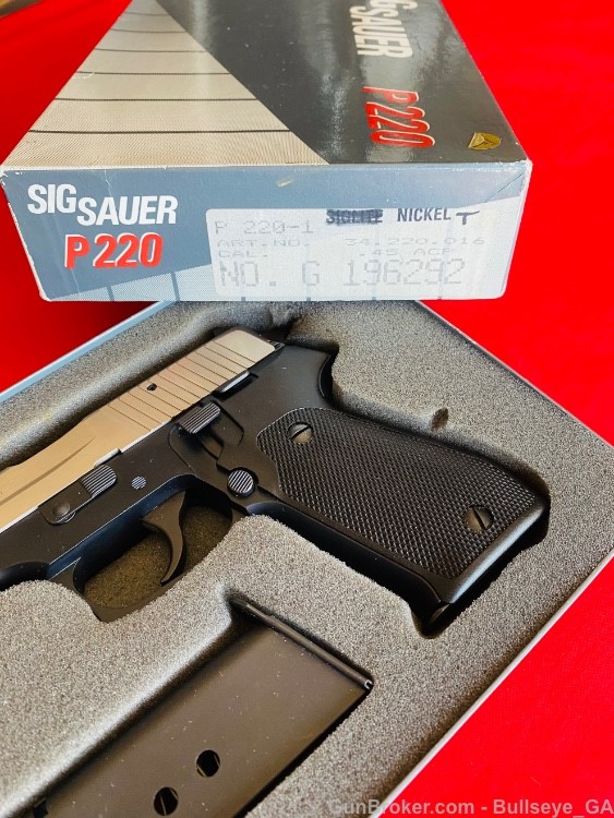 Sig Sauer P220 West German Collector Set RARE Nickel, 2-Tone,Nitron Black-img-44
