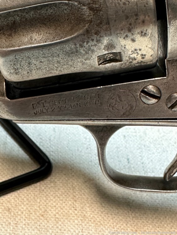 1896 Colt Model 1873 Army “Gunfighter” Revolver, C&R, No Reserve!          -img-3